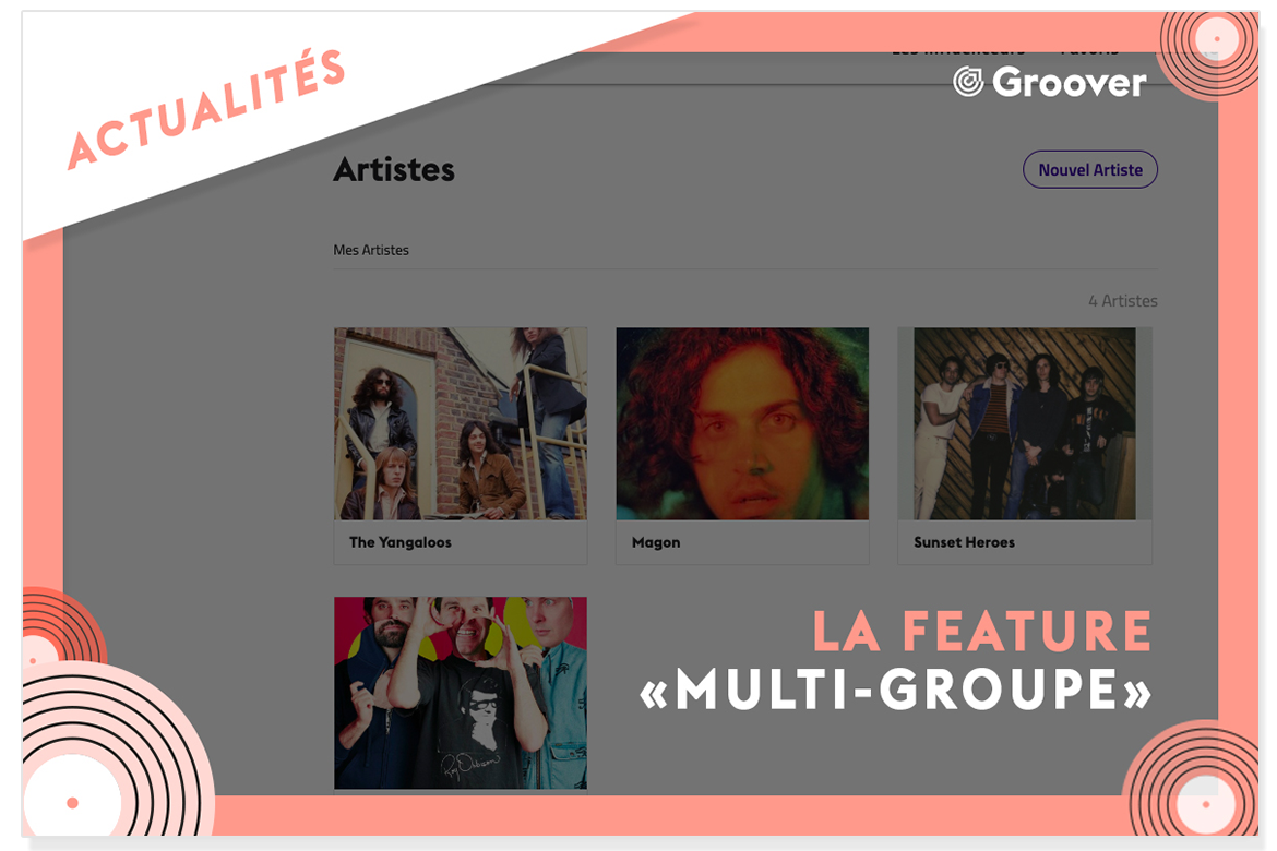 feature multi-groupes sur groover