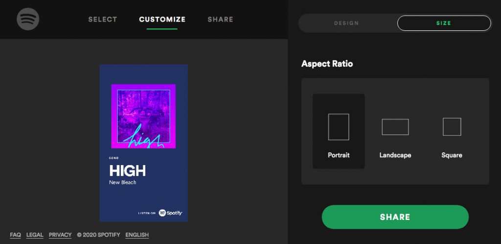 Promo Cards - Spotify for Artists