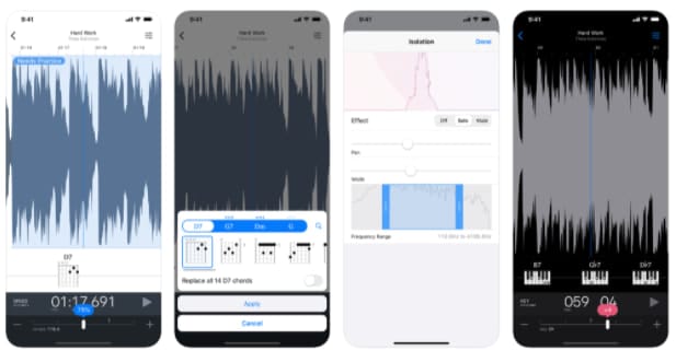 Les meilleures applications pour les musiciens - Capo Touch