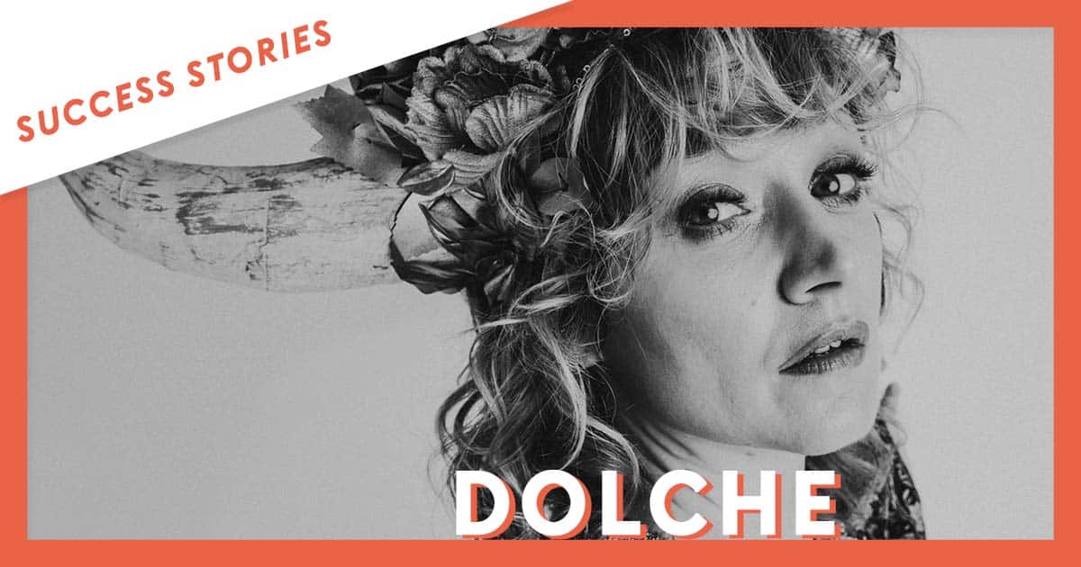 DOLCHE expands her network and gains visibility thanks to Groover