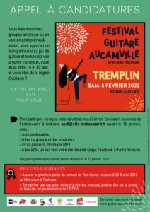 Tremplin Festival de Guitare d'Aucamville