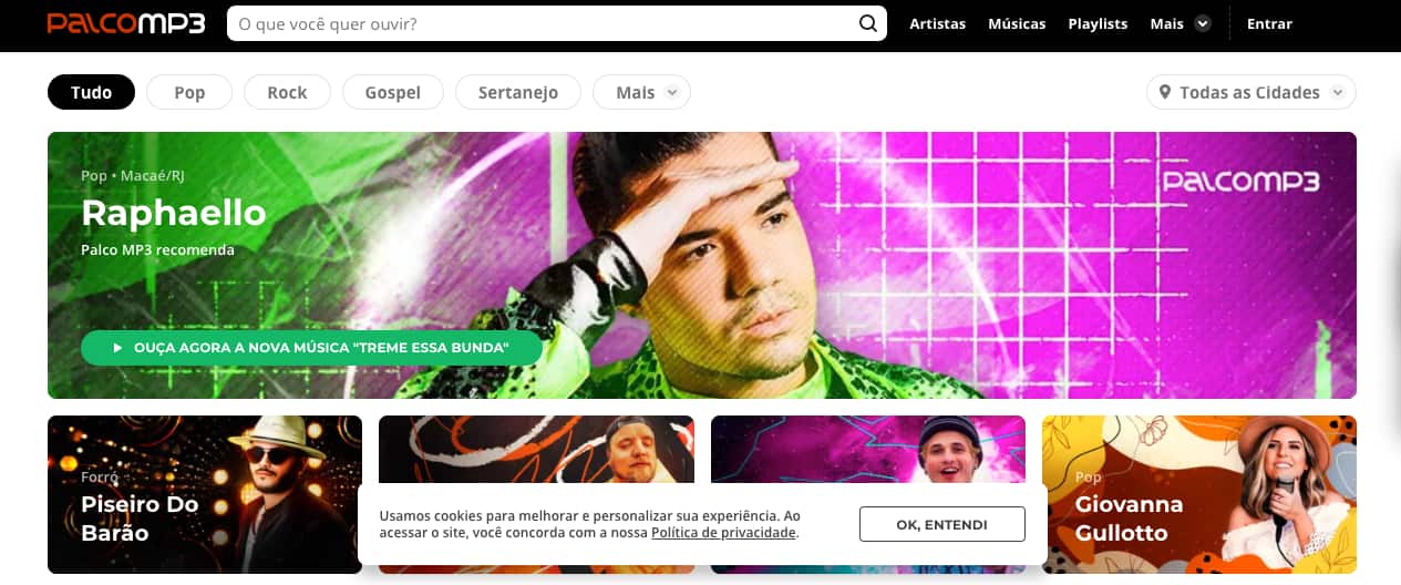 Palco MP3 - A plataforma de promoção musical para artistas independentes no Brasil