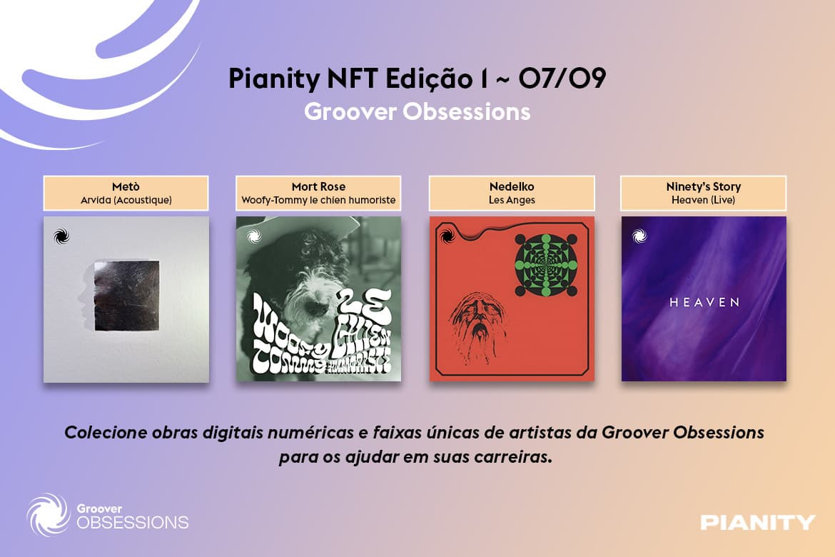 Pianity e Groover unem forças para desenvolver NFTs musicais