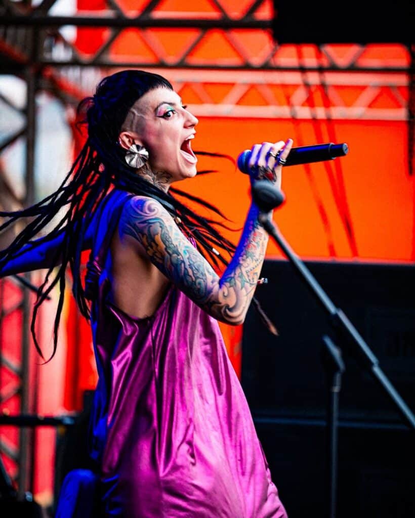 Flor ET no Festival Timbre