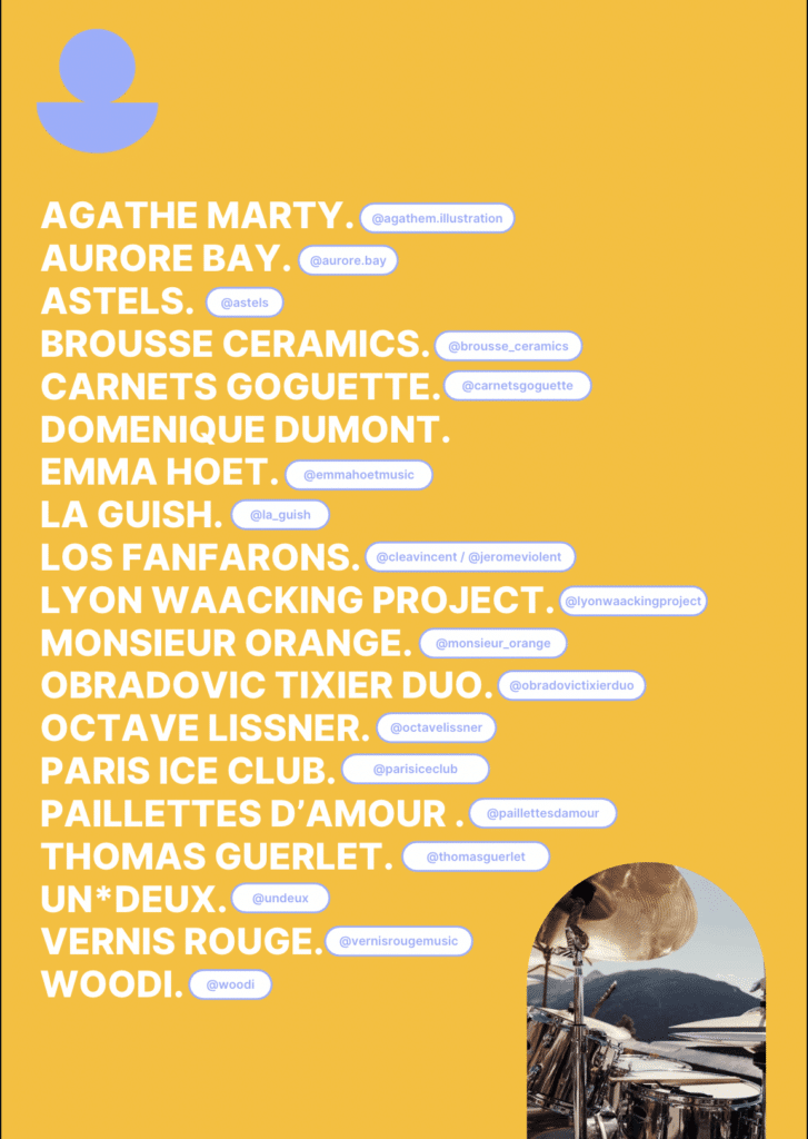 Club Med Live Festival program